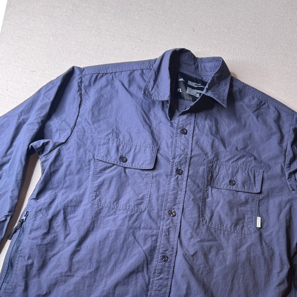 Skasee Studio Techwear Utility Shirt XL Zip Pocket Gorpcore Japanese Streetwear